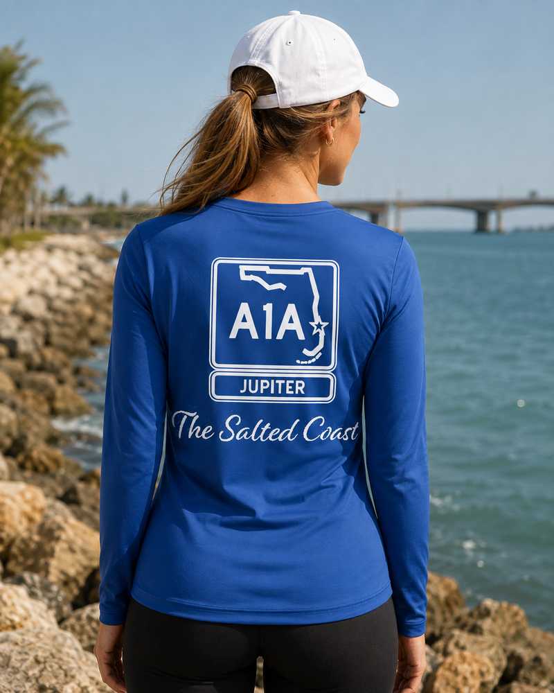 Jupiter women's long sleeve V neck
