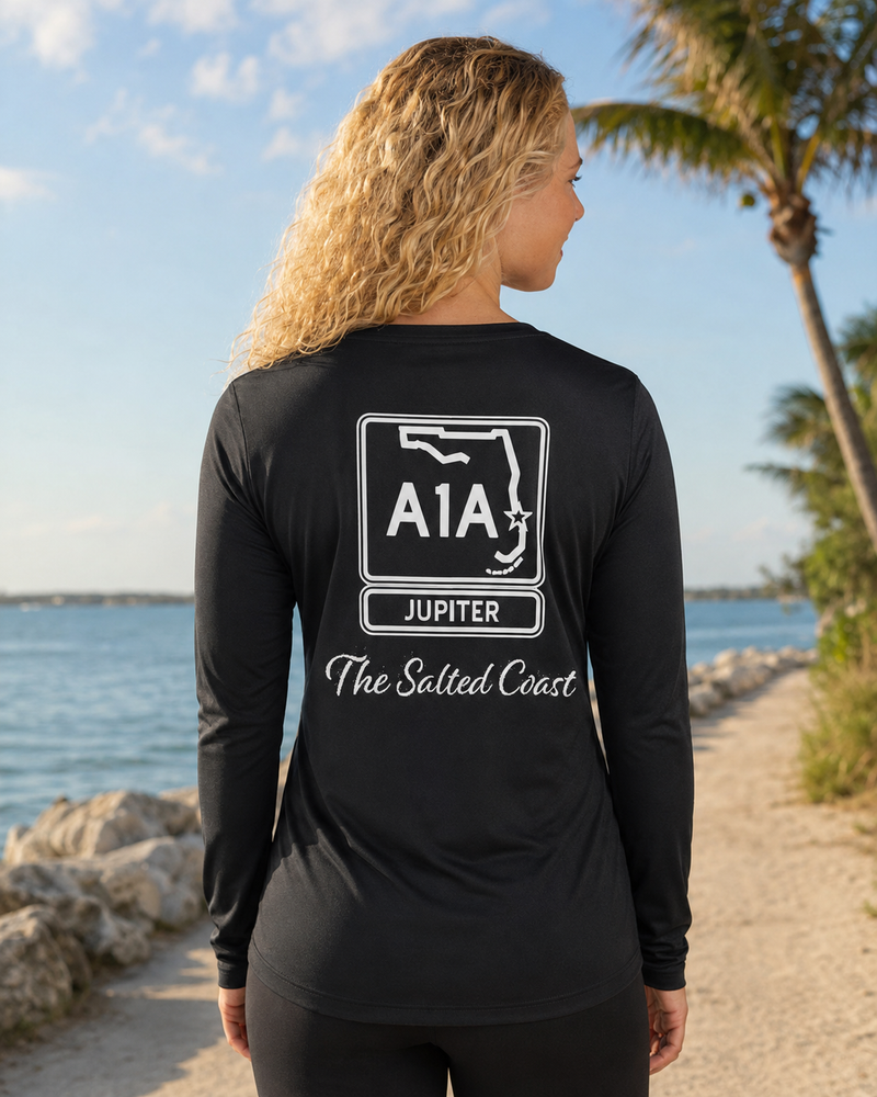 Jupiter women's long sleeve V neck