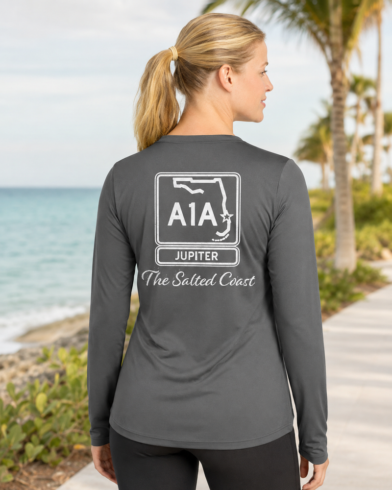 Jupiter women's long sleeve V neck
