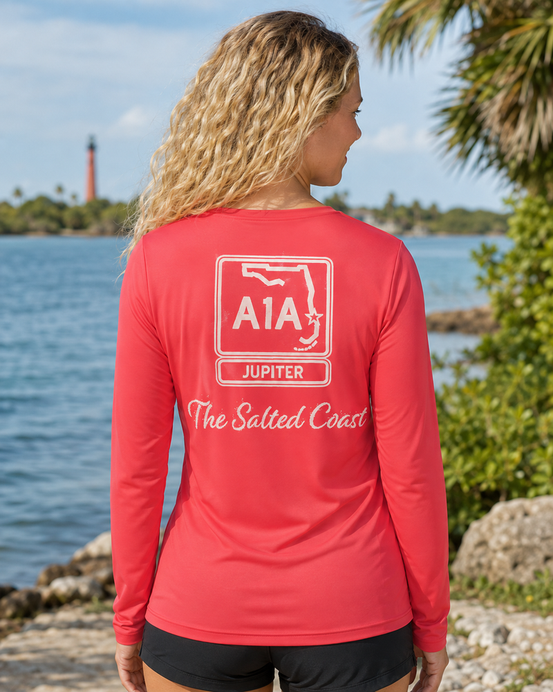 Jupiter women's long sleeve V neck