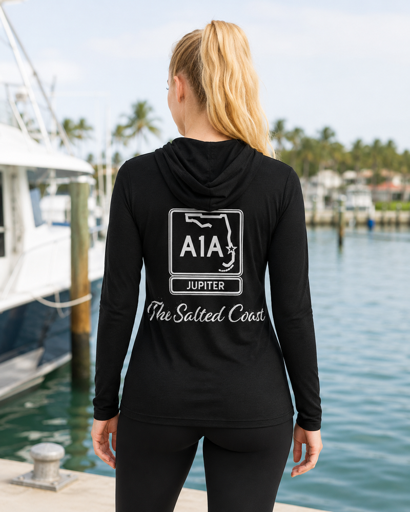 Jupiter Women’s Tri-Blend Long Sleeve Cowl Hoodie