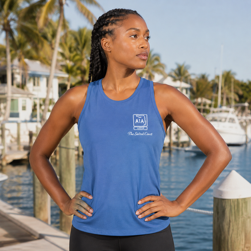 Jupiter Women’s Tri-Blend Racerback Tank Top