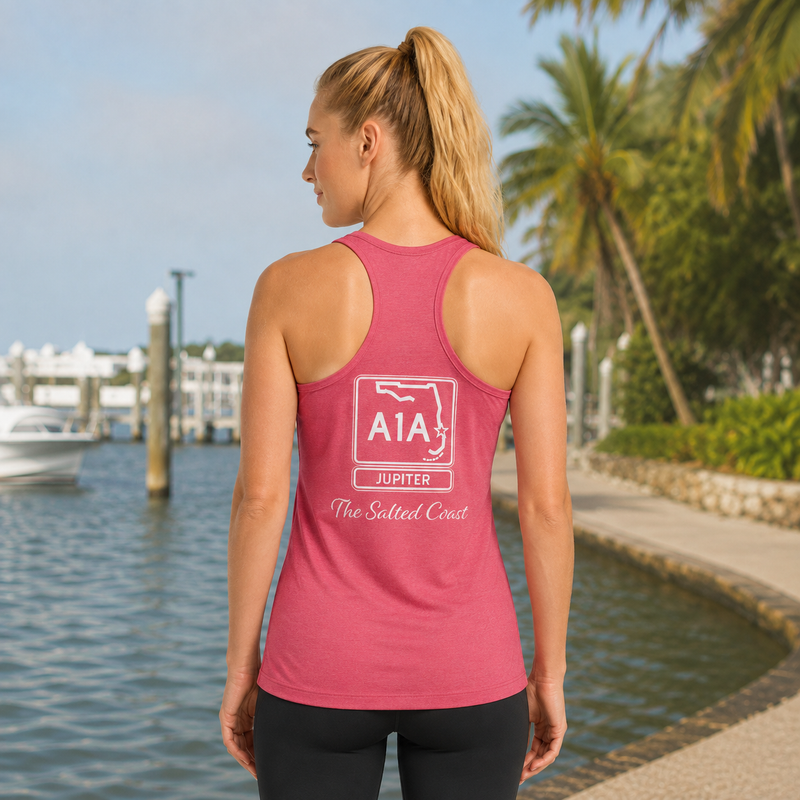 Jupiter Women’s Tri-Blend Racerback Tank Top