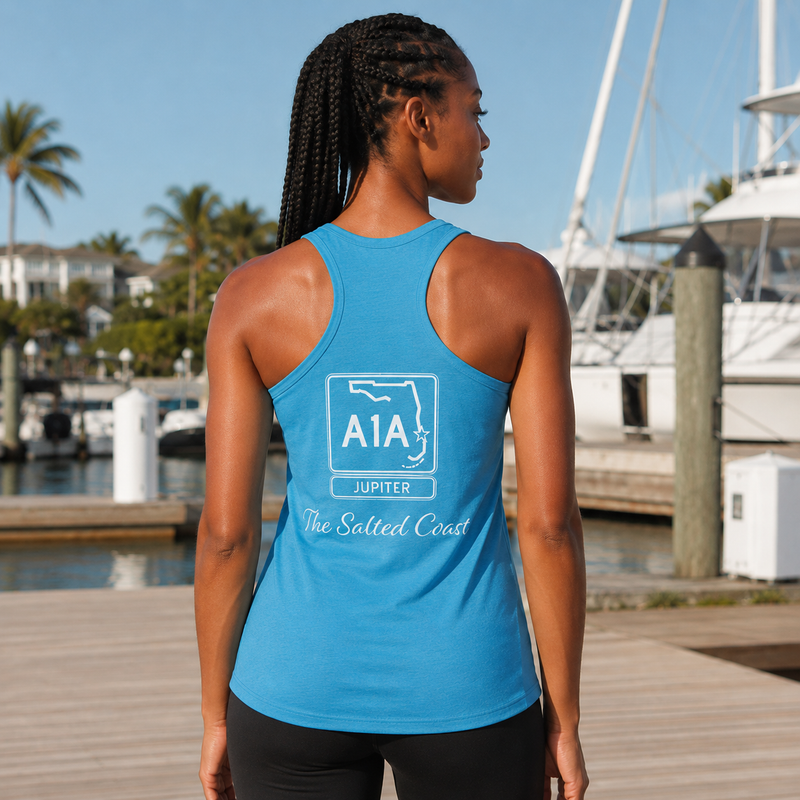 Jupiter Women’s Tri-Blend Racerback Tank Top