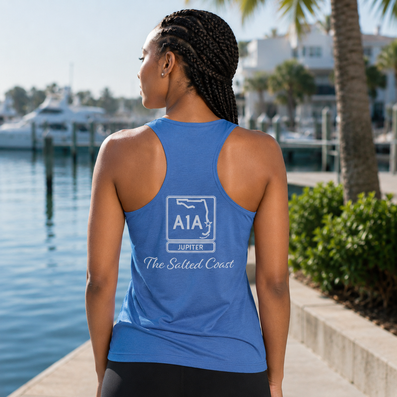Jupiter Women’s Tri-Blend Racerback Tank Top