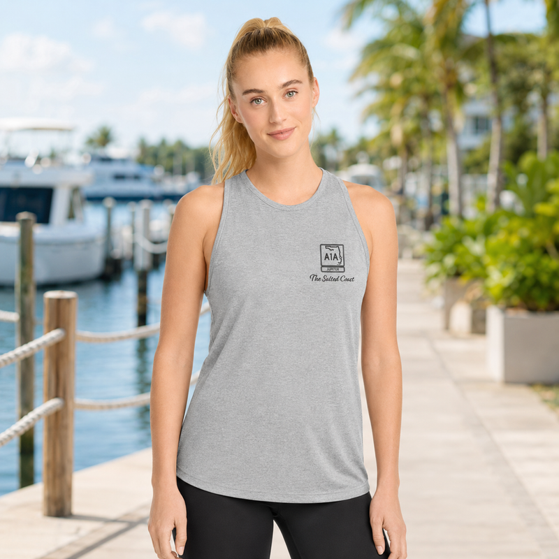 Jupiter Women’s Tri-Blend Racerback Tank Top