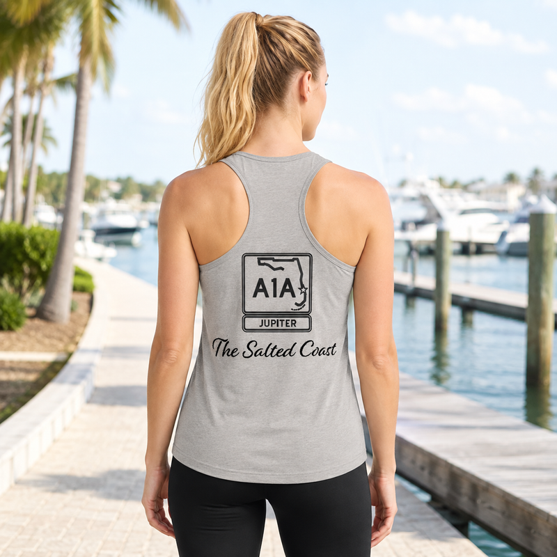 Jupiter Women’s Tri-Blend Racerback Tank Top